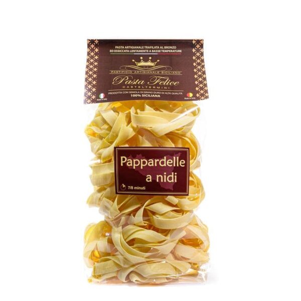 Pappardelle a nidi