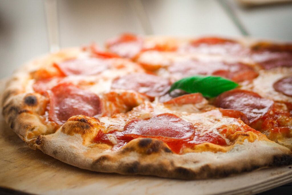 Salamino sulla pizza, Pixabay